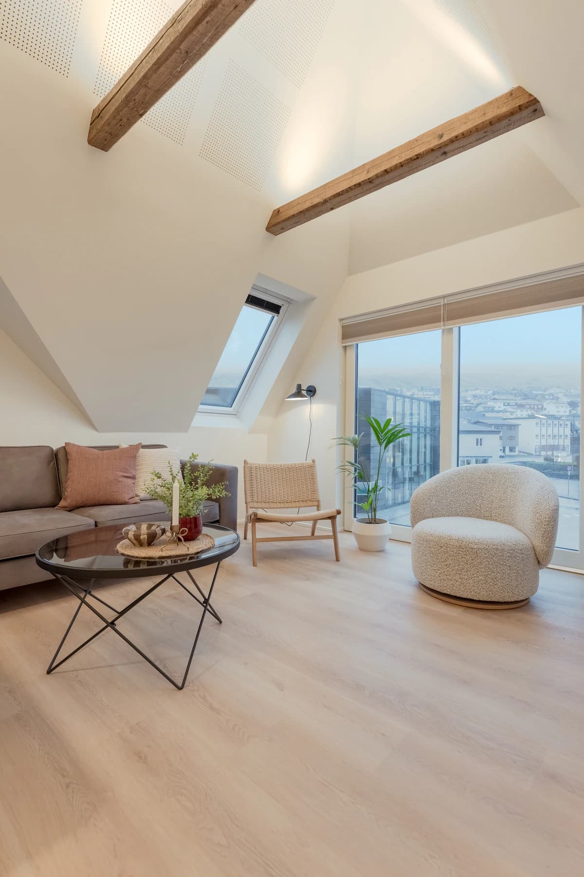 Akursljós · penthouse apartment · panoramic views