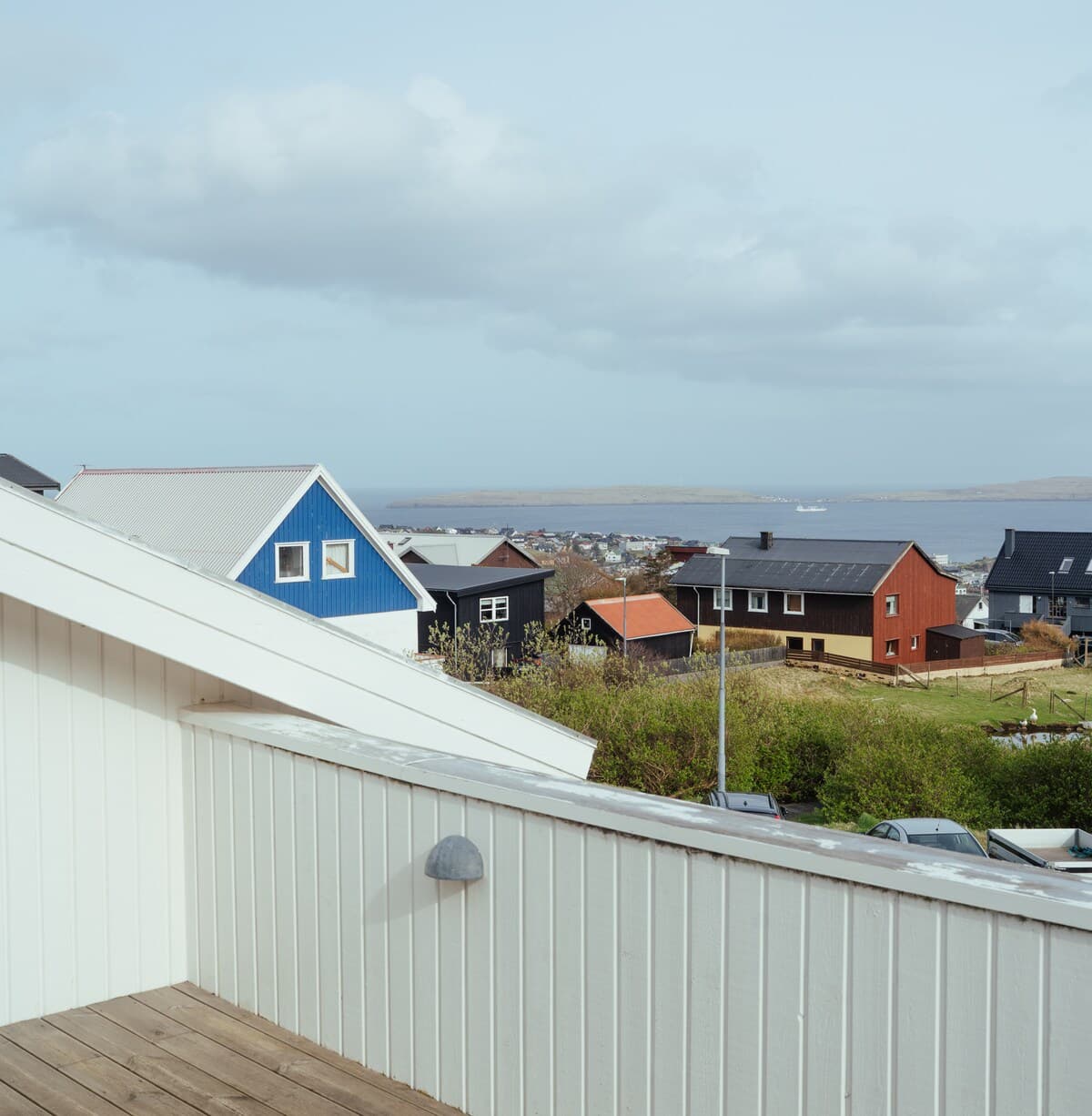 2BR Apt | Balcony & Sea Views | Parking | Tórshavn